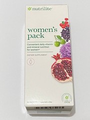Nutrilite Daily Vitamin & Mineral Women‘s Pack -30 Packets EXP:07/2026