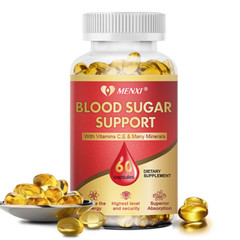 Blood Balance Capsules – Blood Sugar Support & Blood Pressure Supplement 60Pills
