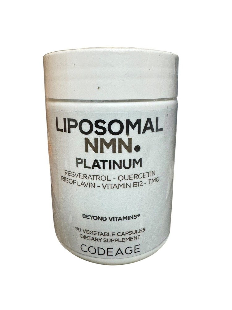 Codeage Liposomal Platinum Resveratrol & Quercetin (90 Capsules)