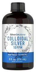 Carlyle Colloidal Silver | 10 Ppm | 8 Oz (236 Ml) | Nano Silver Technology | Veg