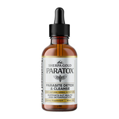 PARATOX Detox Cleanse Drops – Black Walnut, Wormwood, Garlic Bulb & Papain 1oz