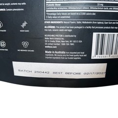 WelleCo Nourishing Protein Chocolate 35.2oz 1kg Brown Rice & Pea BB 02/27 New