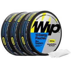 Wip Energy Pouches, Sugar Free Blend with 200 MG Natural Caffeine, B Vitamins…