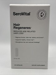 SEROVITAL HAIR REGENERES REDUCES AGE-RELATED HAIR LOSS NEW EXP 03/27