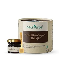 Neuherbs Shilajit – 30g | Pure Himalayan Shilajeet Supplement For Men & Women