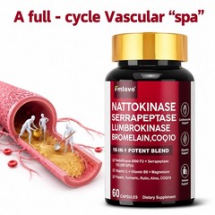 Blood Vessel Cleanse Nattokinase -Dietary Supplements Promote Glucose Metabolism