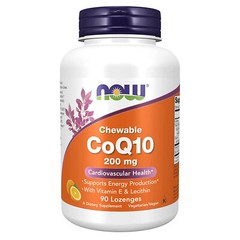 NOW FOODS CoQ10 200 mg 90 Lozenges