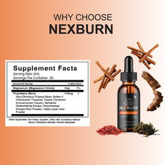 (5 Pack) Nexburn Wellness Drops, Nex Burn Weight Support Supplement (10oz)