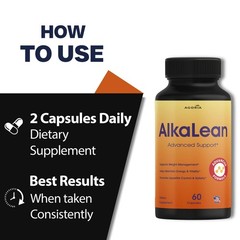 (6 Pack) Alkalean Capsules – Alkalean Advanced Formula Natural Blend Pills