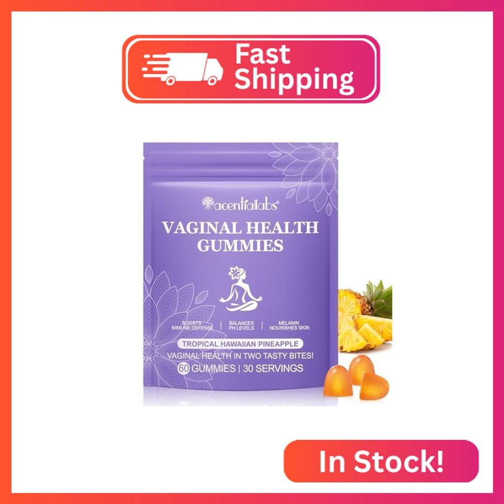 Vaginal Probiotics for Women, Vital Source Feminine Gummies, pH Balance for Wome
