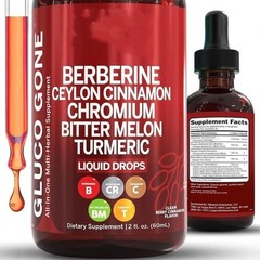 5/3PACK Clean Nutra Berberine with Ceylon Cinnamon Supplement Liquid Drops NEW-+