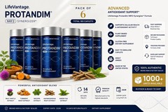 LifeVantage Protandim NRF2 Synergizer 180 Total Caplets 6 Bottles – EXP–12/2028