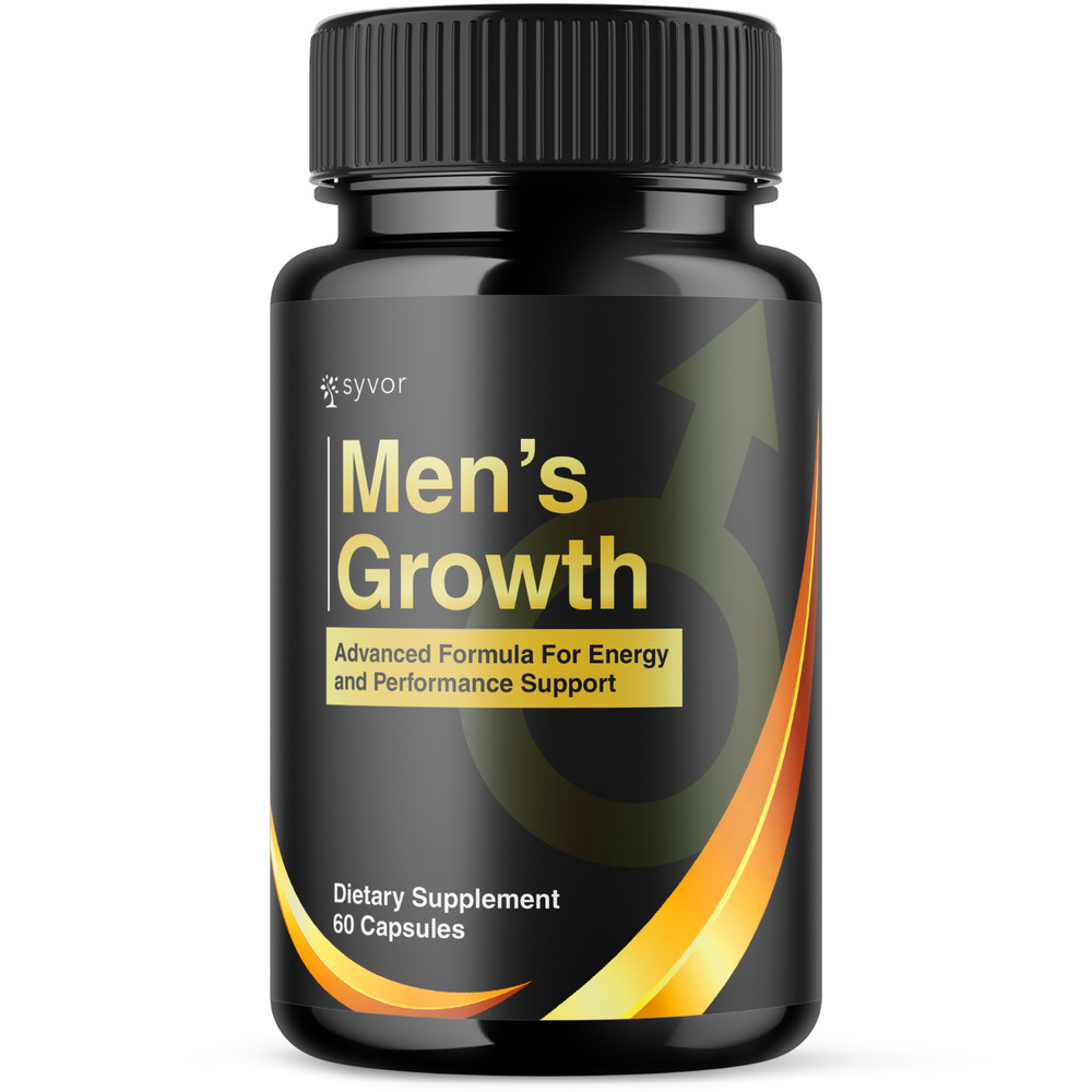 (1 Pack) Men’s Growth Advanced Male Support Supplement Men’sGrowth 60 Capsules