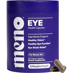 O Positiv MENO Eye Health Capsules Lutein, Zeaxanthin, Bilberry Extract, Vitamin