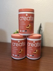 Create Creatine Gummies Sour Peach 90 Ct Creapure NSF Certified Sport Supplement