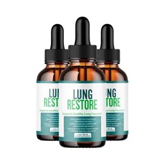 (3-Pack) Lung Restore Drops – Lung Restore Liquid Drops Supports Healthy Lungs