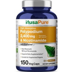 NusaPure Niacinamide B3 500mg and Polypodium Leucotomos Extract 2400mg