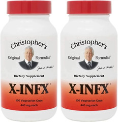 Dr. Christopher’s Original Formulas X-INFX 100 Caps (2 Pack) 440Mg Each