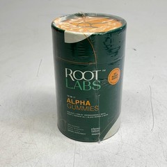 ROOT LABS (2 PACK, 60 EACH) 10 In 1 Alpha Gummy Vitamins 4000mg Shilajit BB 1/27