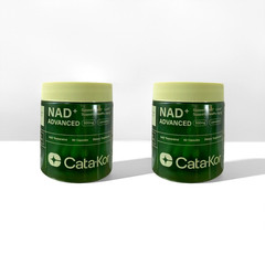 2 Pack Cata-Kor NAD+ Advanced Liposomal 500mg containing Resveratrol, Anti-Aging