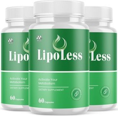 3PK LipoLess Weight Management & Energy Support Supplement Himalayan Pink Salt