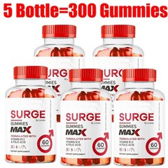 Improved Vital Surge Male Gummies Maximum Strength Vital Surge Advanced Formula