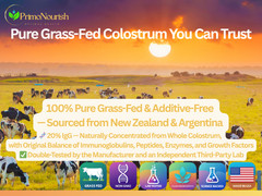 LARGE Grass-Fed Bovine Colostrum Powder – 240g (8.4 oz) – Immune & Gut Support