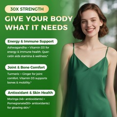 Moringa Oleifera Leaf Extract with Ashwagandha Drop Digestion Immunity Support