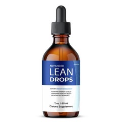 Lean Drops Liquid Supplement, All Natural Max Strength, LeanDrops (5 Pack)