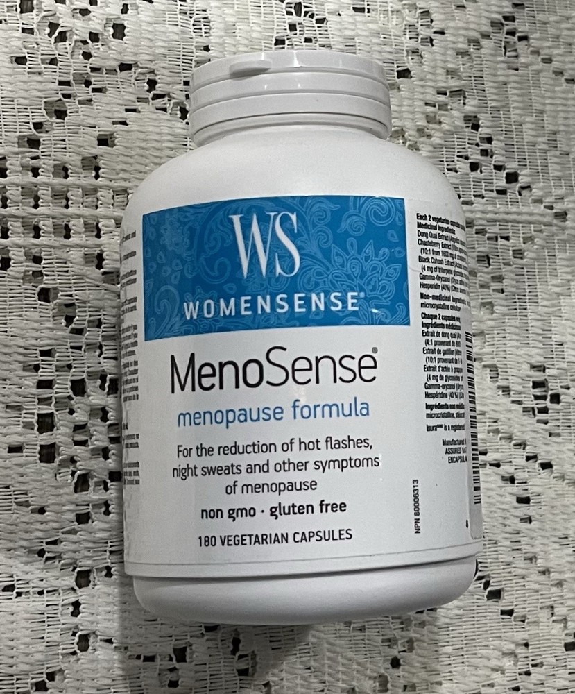 WomenSense MenoSense menopause formula 180 caps, -2028, Sealed