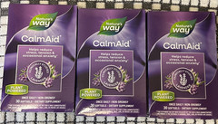 3x CalmAid Stress Management with Lavender Softgels 30 x 3=90 total BB 3/27