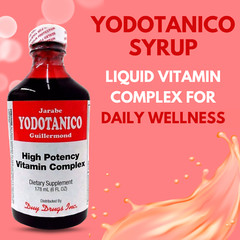 High Potency Vitamin Complex Jarabe Yodotanico