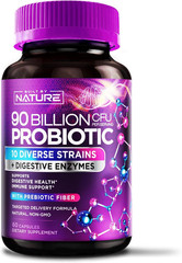 90 Billion CFU Probiotic – Daily Digestive Gut Health Supplement for Men & Women