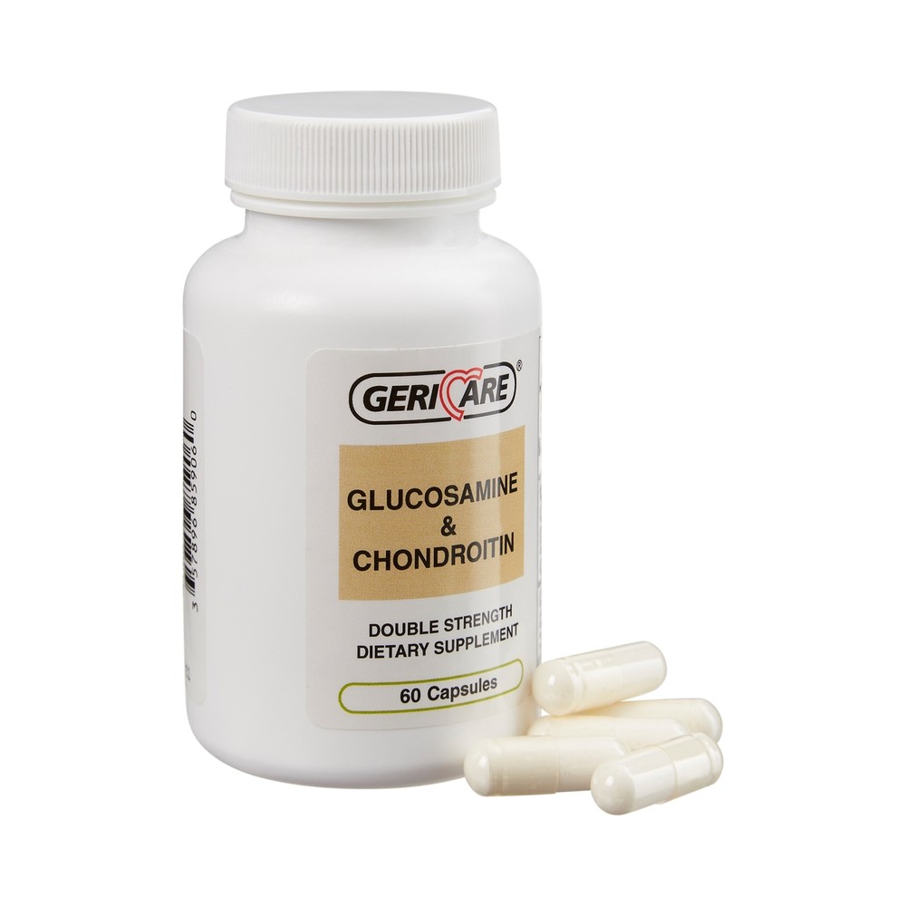 Geri-Care Glucosamine Capsule 500 mg – 400 mg 859-06-GCP 12 Bottles 60 per Box