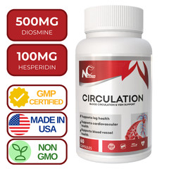 Blood Circulation & Vein Support | Blood Flow, Artery Health, Leg Vein Support