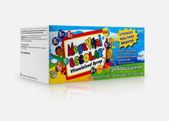 MegaVital Escolar Kids Vitaminized Syrup – 21 Bottles 0.5 fl oz