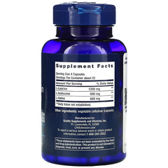 Life Extension, Branched Chain Amino Acids, 90 capsules