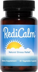 RediCalm – Natural Stress Relief Supplement – Non-GMO, Vegan, Gluten (30 cap)