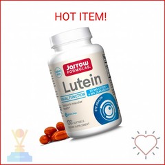 Jarrow Formulas Lutein 20 mg – 120 Softgels – Clinically Documented Eye Health &