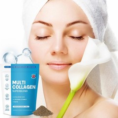 Chocolate Collagen Superblend Elevate Sealed Collagen Powder Multi Flavor, 220g