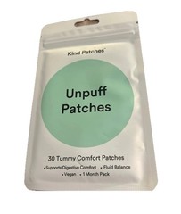 Kind Patches Unpuff 30 Patches Supports Fluid Balance and Digestive Comfort/