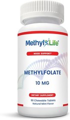 High-Purity L-Methylfolate 10mg Chewables – Mood & Energy Boost in 90 Tablets