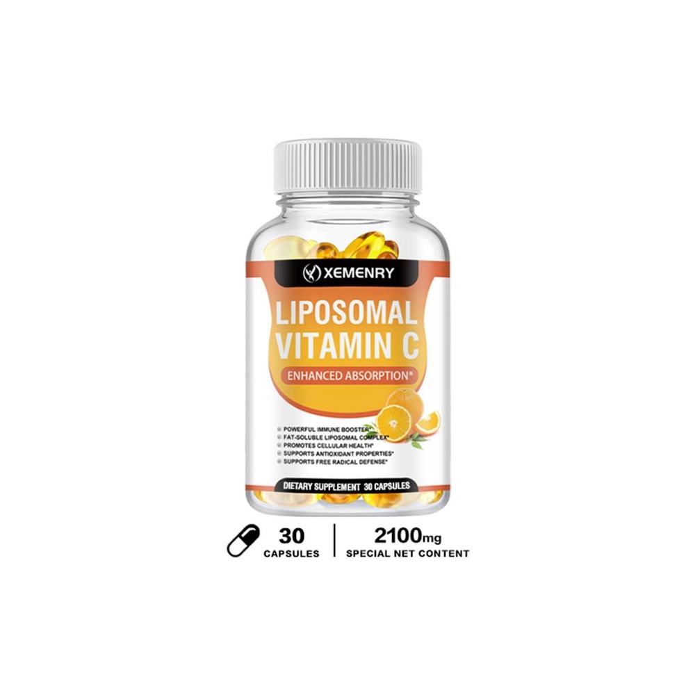 Liposomal Vitamin C 2100mg – High Absorption Supplements, Enhance Immunity