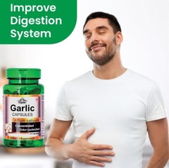 Cipzer Garlic 30 Capsules | Balance Cholesterol, Support Heart & Blood Pressure