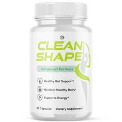 (1 Pack) Clean Shape Advanced Weight Management Support Supplement 60 Capsules