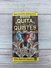 Quita Quistes 50 Capsulas – Producto 100% Natural