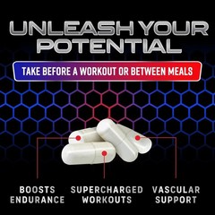 Nitric Oxide Booster Extra Strength 3000Mg – 3X Strength L-Arginine & Citrulline