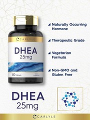 Puritan’s Pride DHEA 25Mg Dietary Supplement, Promote Sugar Metabolism 180 Count