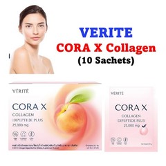 VERITE Cora X Collagen Dipeptide Plus Anti Aging Dark Spots [25 g x 10 Sachets]