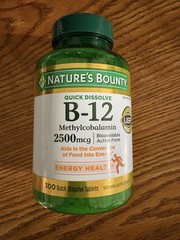 Nature’s Bounty Sublingual Vitamin B-12 2500mcg 300 Tablets EXP 07/2027